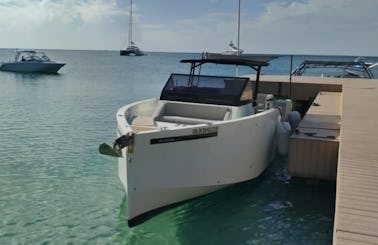 De Antonio 35 boat charter in Sint Maarten