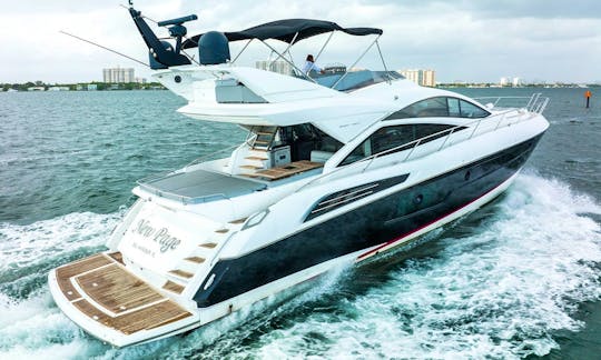 Enjoy Miami In Our Luxury 75ft Sunseeker Sport Yacht