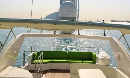 56ft Majesty  Power Mega Yacht Rental in Dubai, UAE