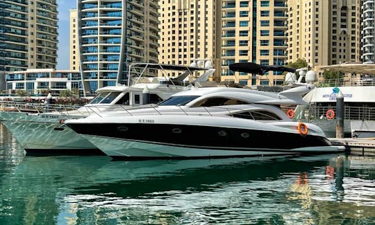 56ft Sunseeker Power Mega Yacht Charter in Dubai, UAE