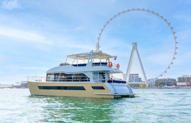 Luxury Party Yacht catamaran- capacity 40 pax