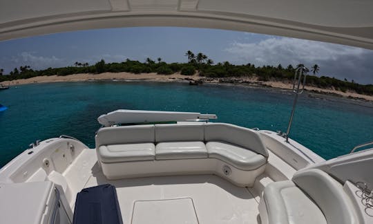 Impresionante y espacioso yate a motor Sea Ray de 55 pies 2009 en alquiler en Fajardo, Puerto Rico