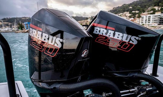 All the extras and luxury the brand "Brabus" can offer. Brabus Mercedes & Brabus Marine