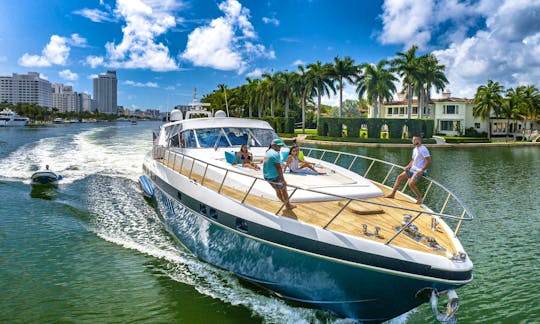 80' Mangusta in North Bay Village, Florida - Rent a Luxury Yachting Experience!