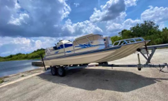 22ft Sea Ark shallow water Rental in Okeechobee, Florida