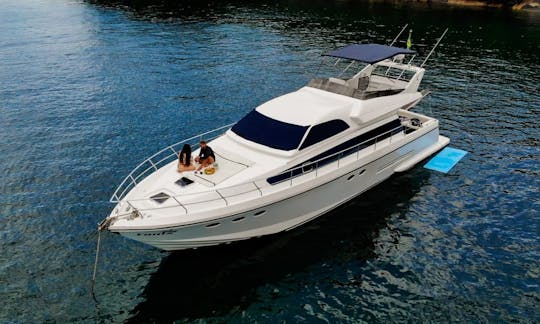 Location de méga-yacht Fenix Technema de 60 pieds à Angra dos Reis, Rio de Janeiro, Brésil
