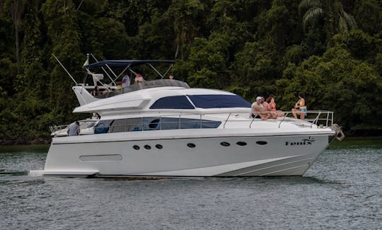 Location de méga-yacht Fenix Technema de 60 pieds à Angra dos Reis, Rio de Janeiro, Brésil