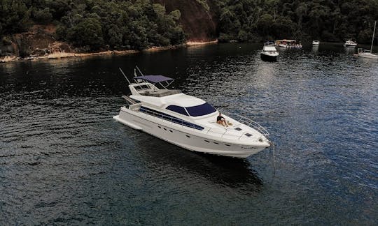 Location de méga-yacht Fenix Technema de 60 pieds à Angra dos Reis, Rio de Janeiro, Brésil