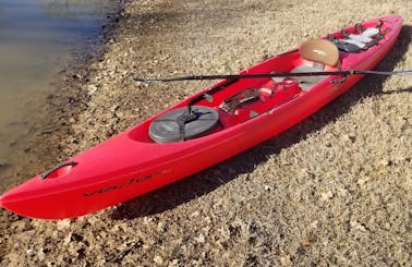 14' Necky Vector hybrid sit-on-top touring kayak