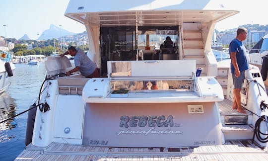 62ft Rebecca Schaefer Mega Luxury 💎 Yacht Rental in Rio de Janeiro, Brazil