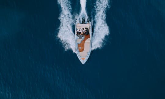 Licence Free Nireus 490 Optima Boat Rental in Santorini, Greece
