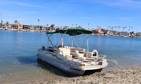 Pontoon Party Barge for rent in Long Beach, California