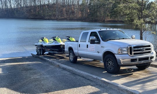 ¡MOTOS ACUÁTICAS! ¡Alquiler de Yamaha VX y EX en Lake Lanier!