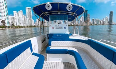 Donzi 33" private boat rental in Cartagena de Indias, Bolivar