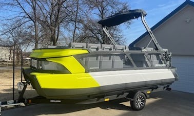 2023 Sea-Doo Cruise Pontoon Boat in Vinita, Oklahoma