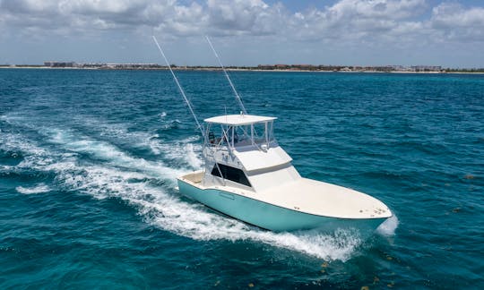44' Hatteras PERFECT GAME for 10 people in Puerto Morelos, Quintana Roo
