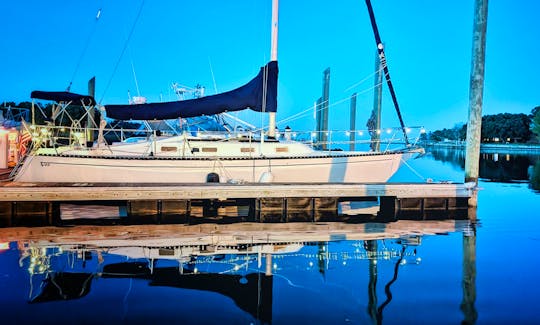 In addition to sailing for the day - you're able to stay aboard the boat on Airbnb!