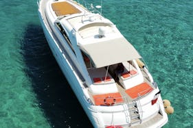 V65' Open Princess Motor Yacht / Cannes, St Tropez , Monaco .