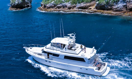 75' Hatteras All-Inclusive Private Yacht Experience in Puerto Vallarta, Mexico