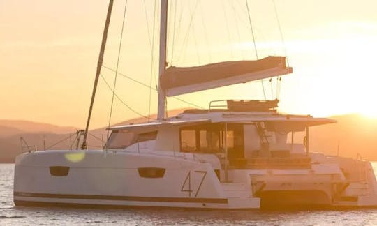 Catamarã de luxo com tudo incluído Saona Fountaine Pajot de 47 pés em Puerto Vallarta