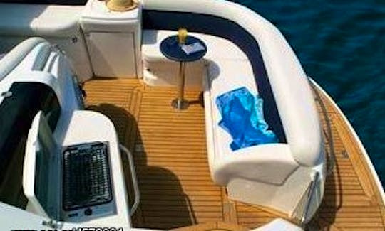 Sealine 43S Motor Yacht Rental in Ypsos, Greece
