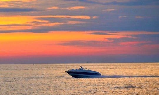 Bayliner Capri 21ft Deck Boat Rental in Ypsos, Greece