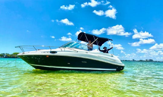 Perfect Day on the Water - 24' SeaRay Cabin Cruiser Rental in Lighthouse Point, Florida