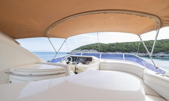 Azimut 55 Motor Yacht For Daily and Weekly Cruise in Bodrum