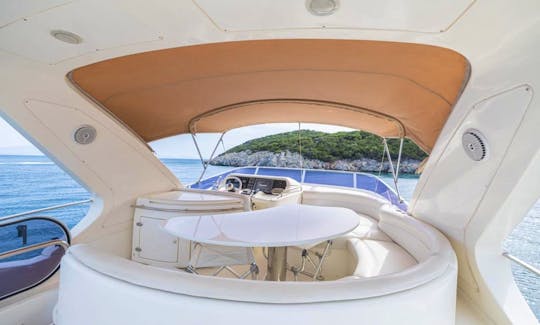 Azimut 55 Motor Yacht For Daily and Weekly Cruise in Bodrum