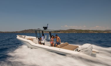 Rafnar T Top 40 Rib Boat Trips from Lavrio!