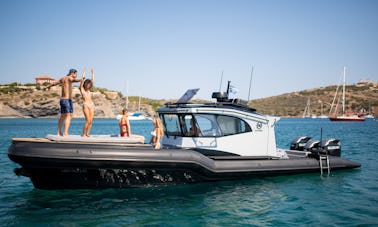 Rafnar 1200 RIB speed and thrill in Lavrio, Greece