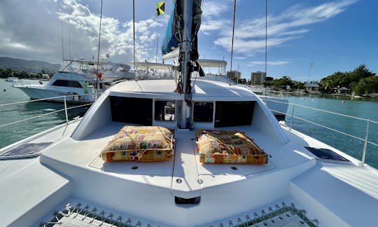 Sail Away In Negril With 39ft Leopard Catamaran