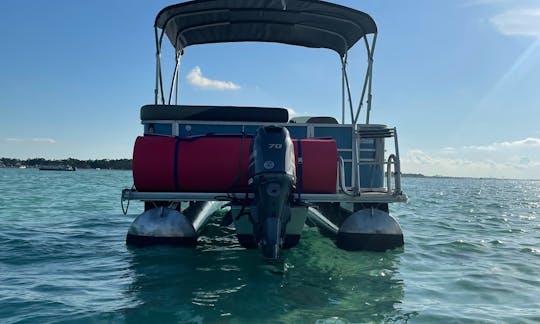 Book a Captained adventure on one of our 2020 Sylvan Mirage Pontoons!