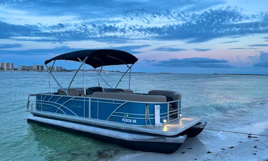 Book an unforgettable adventure on one of our 2020 Sylvan Mirage Pontoons! (Boat #2)