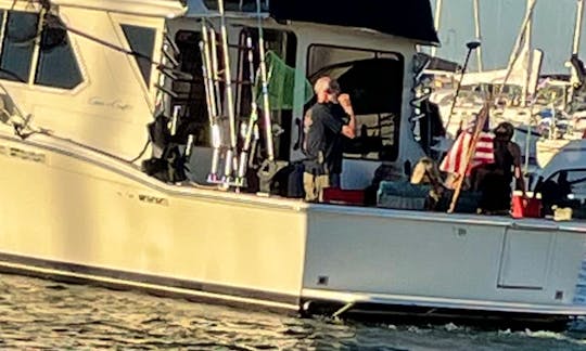 40ft Chris Craft for Fishing or Cruising on Lake Michigan