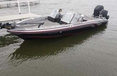 21ft Ranger Boat for rent on Lake Geneva