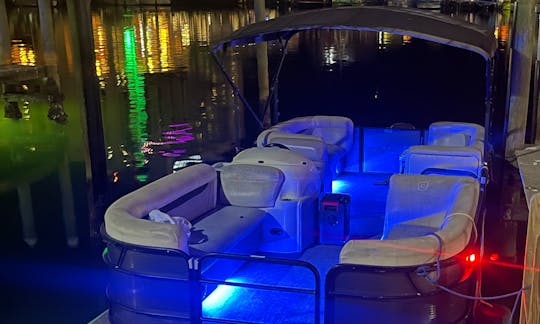 Private Chartered Pontoon Rental in Clearwater