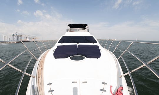 Deal of the Week! Azimut Flybridge 62 Ft Yacht for Rent in Cartagena, Colombia