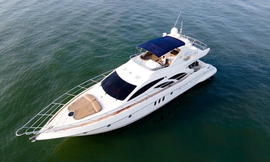 Deal of the Week! Azimut Flybridge 62 Ft Yacht for Rent in Cartagena, Colombia