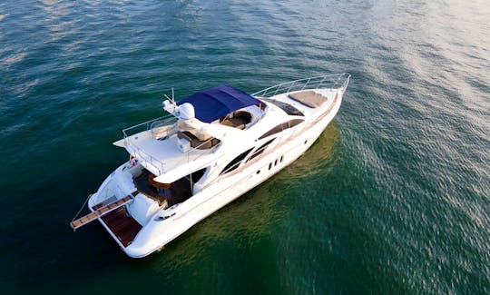 Deal of the Week! Azimut Flybridge 62 Ft Yacht for Rent in Cartagena, Colombia