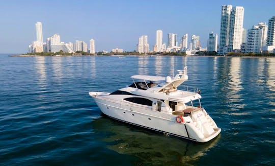 Deal of the Week! Azimut 70ft Yacht for Rent in Cartagena, Colombia