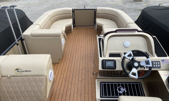 2023 Massimo Pontoon 24' for Rent in Rockwall!