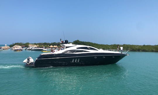 ¡Oferta del día! Yate Sunseeker de 72 pies en alquiler en Cartagena, Colombia