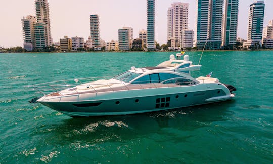 Deal of the Day! Azimut S 62 Ft Yacht for Rent in Cartagena, Colombia