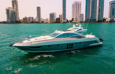 Deal of the Day! Azimut S 62 Ft Yacht for Rent in Cartagena, Colombia
