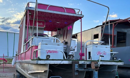 Barbie Boat Double Decker Pontoon with slide for Rent in Peoria, Arizona