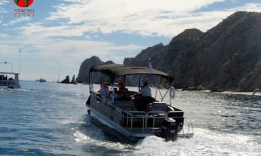 Aluguel de Tritoon de luxo da Precious Toon em Cabo San Lucas, Baja California Sur