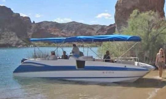 Lake Mead: 26' Pontoon/Deckboat for rent! Room for 13