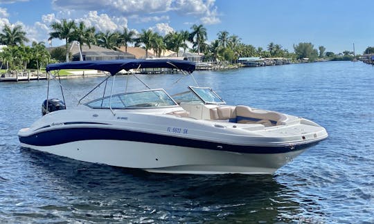 Enjoy 2690 Hurricane Deck Boat in Cape Coral, Florida  (minimum 3 days)