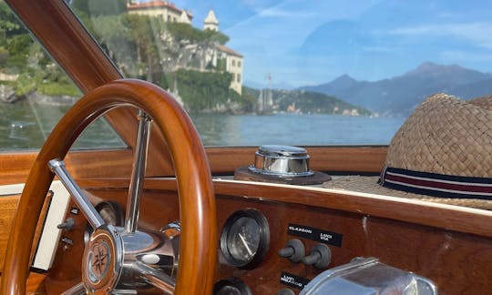 Classic Venetian Wooden Limousine with Captain